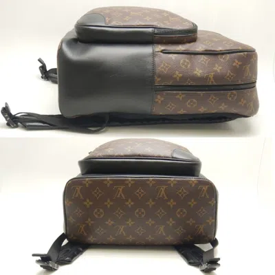 Pre-owned Louis Vuitton Black Noir Pvc Backpack ()