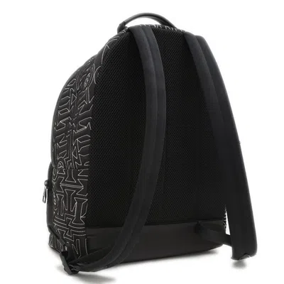 Pre-owned Louis Vuitton Black Nylon Backpack ()