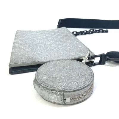 Pre-owned Louis Vuitton Black Silver Leather Shoulder Bag () In Multi