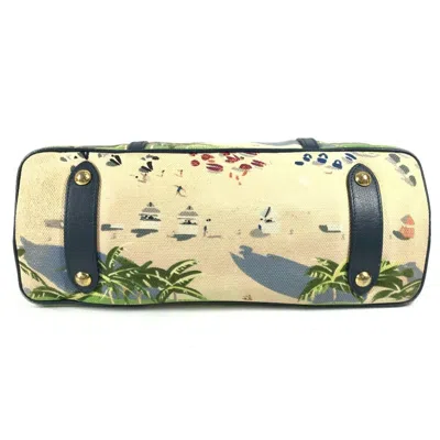 Pre-owned Louis Vuitton Blue Canvas Shoulder Bag Tote Bag ()