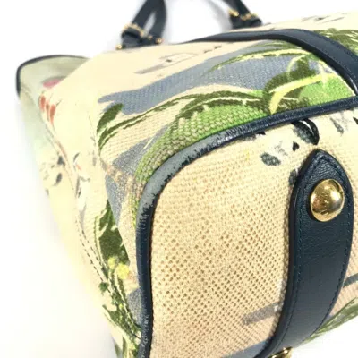 Pre-owned Louis Vuitton Blue Canvas Shoulder Bag Tote Bag ()