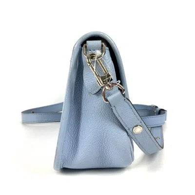 Pre-owned Louis Vuitton Blue Epi Leather Pochette Shoulder Bag ()