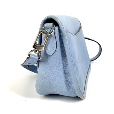 Pre-owned Louis Vuitton Blue Epi Leather Pochette Shoulder Bag ()