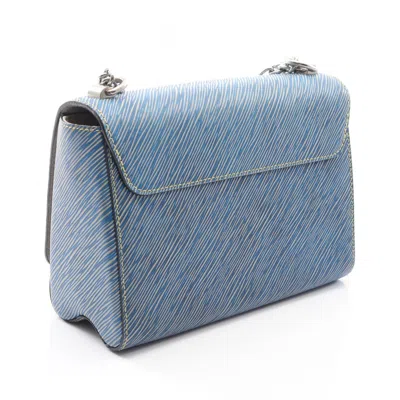 Pre-owned Louis Vuitton Blue Leather Shoulder Bag ()