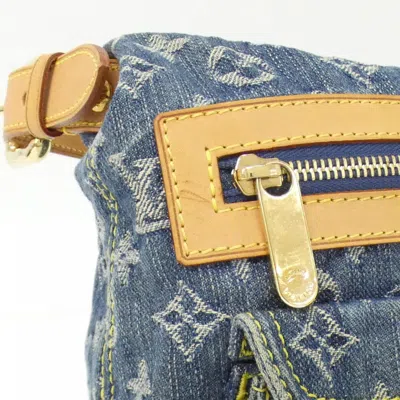 Pre-owned Louis Vuitton Blue Monogram Denim Shoulder Bag ()