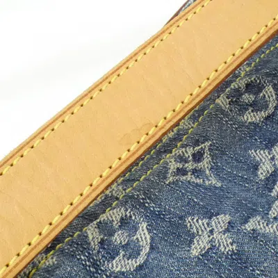 Pre-owned Louis Vuitton Blue Monogram Denim Shoulder Bag ()