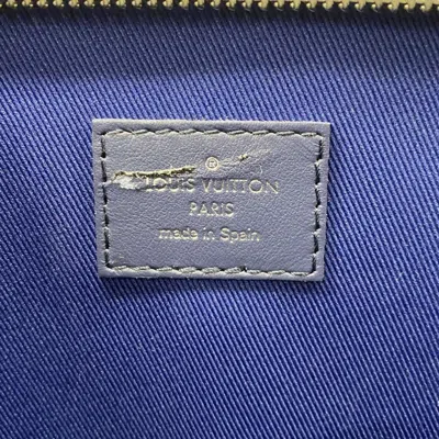 Pre-owned Louis Vuitton Blue White Tote Bag () In Multi