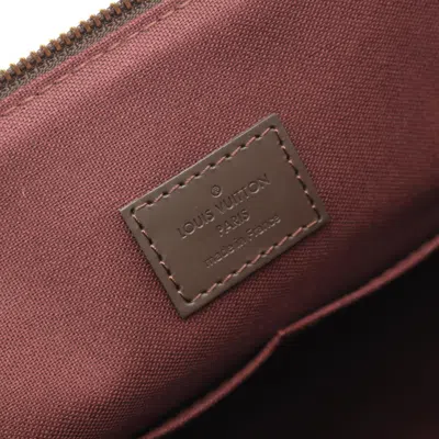 Pre-owned Louis Vuitton Brown Coated Canvas Leather Tote Bag ()