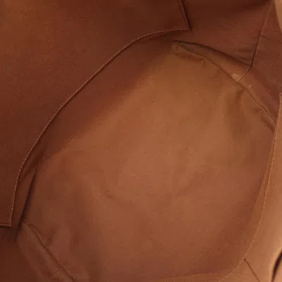 Pre-owned Louis Vuitton Brown Coated Canvas Leather Tote Bag ()