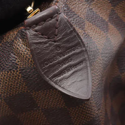 Pre-owned Louis Vuitton Brown Coated Canvas Leather Tote Bag ()