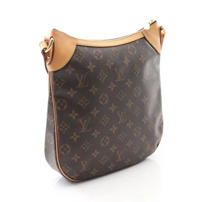 Pre-owned Louis Vuitton Brown Coated Canvas Shoulder Bag ()