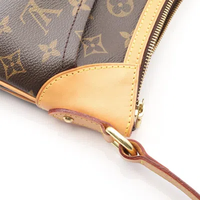 Pre-owned Louis Vuitton Brown Coated Canvas Shoulder Bag ()