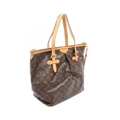 Pre-owned Louis Vuitton Brown Coated Canvas Shoulder Bag ()