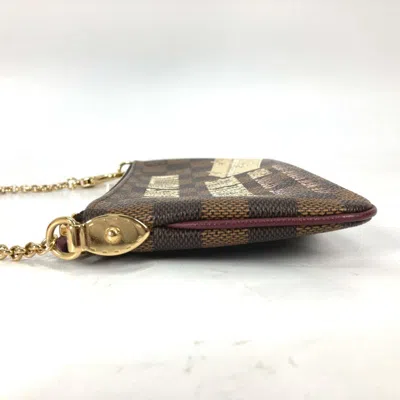 Pre-owned Louis Vuitton Brown Damier Canvas Damier Canvas Pochette Pouch Shoulder Bag ()