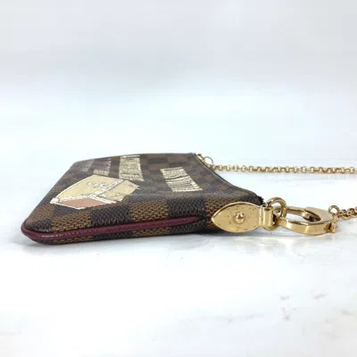 Pre-owned Louis Vuitton Brown Damier Canvas Damier Canvas Pochette Pouch Shoulder Bag ()