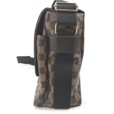 Pre-owned Louis Vuitton Brown Damier Canvas Ebene Galle Damier Canvas Messenger Bag Shoulder Bag ()