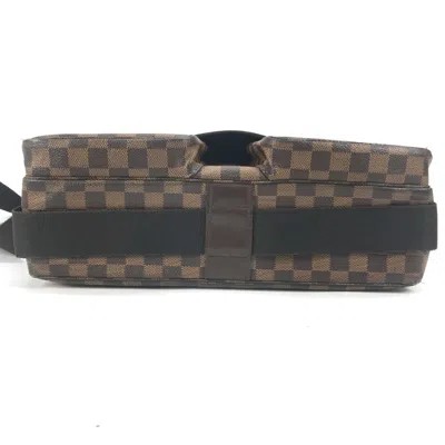 Pre-owned Louis Vuitton Brown Damier Canvas Ebene Galle Damier Canvas Messenger Bag Shoulder Bag ()