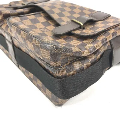 Pre-owned Louis Vuitton Brown Damier Canvas Ebene Galle Damier Canvas Messenger Bag Shoulder Bag ()