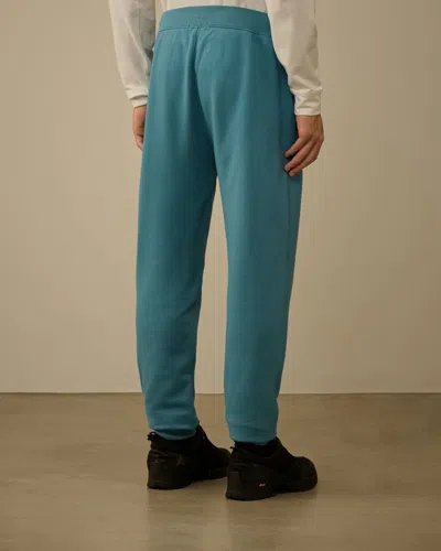 C.p. Company Cargo Sweatpants In Blue