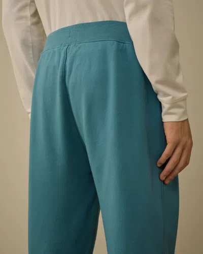 C.p. Company Cargo Sweatpants In Blue