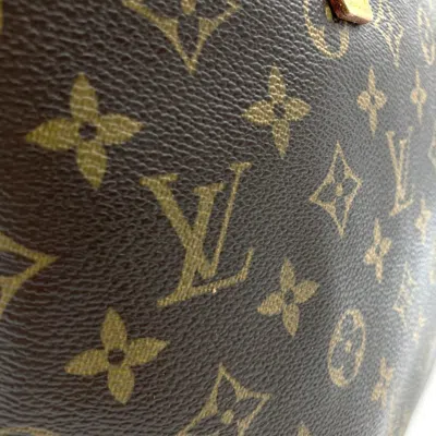 Pre-owned Louis Vuitton Brown Monogram Canvas Tote Bag ()