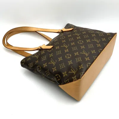Pre-owned Louis Vuitton Brown Monogram Canvas Tote Bag ()