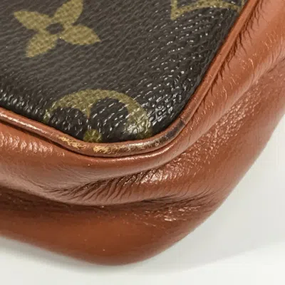 Pre-owned Louis Vuitton Brown Monogram Clutch Bag Pouch ()
