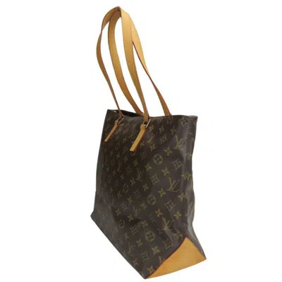 Pre-owned Louis Vuitton Brown Monogram Leather Tote Bag ()