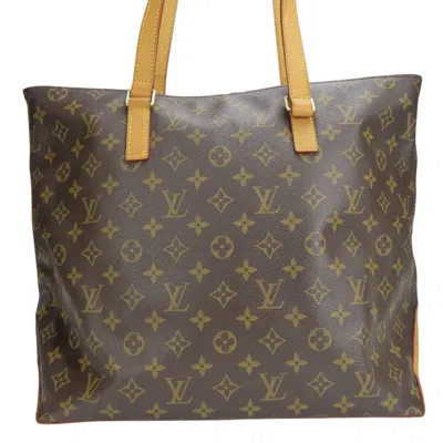 Pre-owned Louis Vuitton Brown Monogram Leather Tote Bag ()