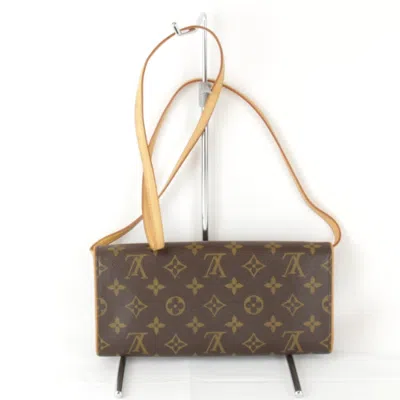 Pre-owned Louis Vuitton Brown Monogram Pochette Shoulder Bag ()