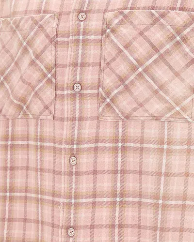 Represent Clothing Camicia Check Rosa In Pink