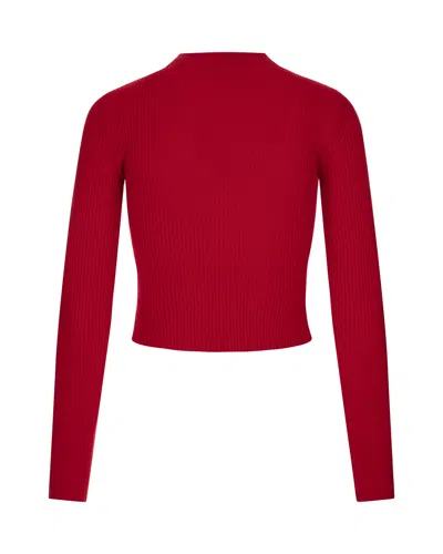 Diesel M-olina Formula Red Jersey In Red