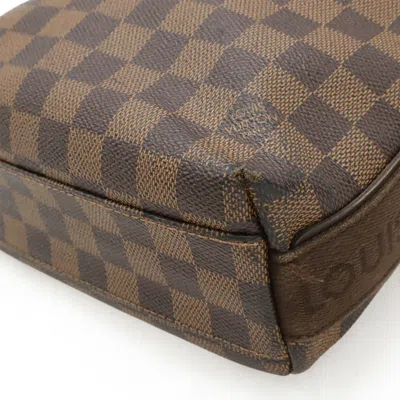 Pre-owned Louis Vuitton Brown Pvc Shoulder Bag ()