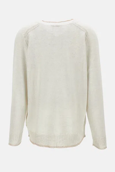 Lorena Antoniazzi Neckline Knitwear In Neutral