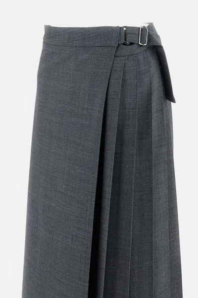 True Royal Debbie Skirt In Gray