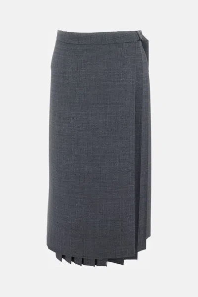 True Royal Debbie Skirt In Gray