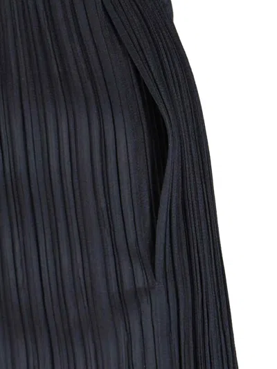 Issey Miyake Polyester Pants In Animal Print