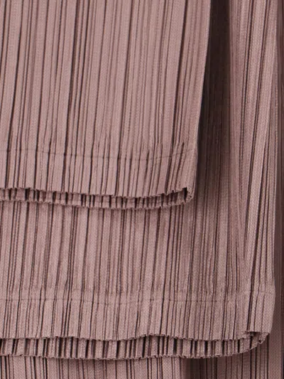 Issey Miyake Thicker Bottoms 2 Pants In Animal Print