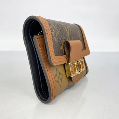 Pre-owned Louis Vuitton Brown Wallet (tri-fold) ()