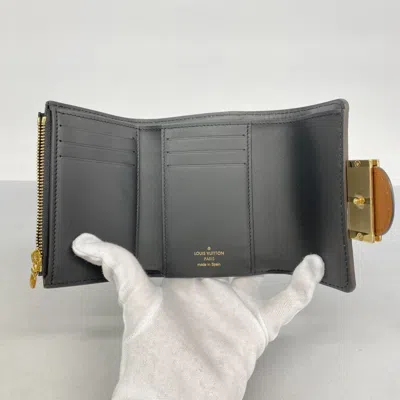 Pre-owned Louis Vuitton Brown Wallet (tri-fold) ()