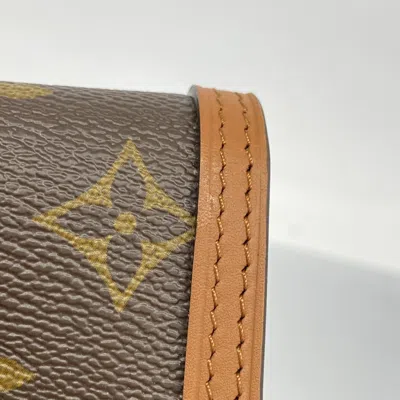 Pre-owned Louis Vuitton Brown Wallet (tri-fold) ()
