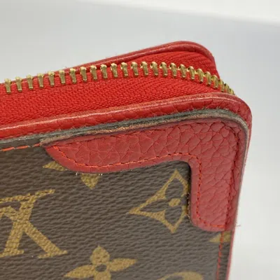 Pre-owned Louis Vuitton Cerise Long Wallet (bi-fold) () In Pink