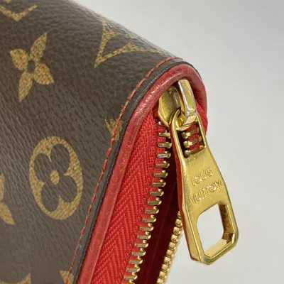 Pre-owned Louis Vuitton Cerise Long Wallet (bi-fold) () In Pink