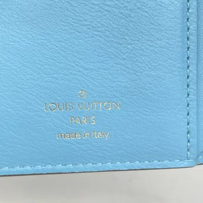 Pre-owned Louis Vuitton Cream Wallet (tri-fold) () In White