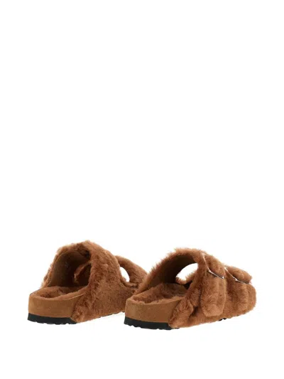 Birkenstock Becomes Berlin Arizona Shearling 1774 In Brown