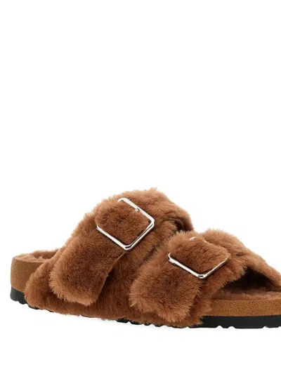 Birkenstock Becomes Berlin Arizona Shearling 1774 In Brown