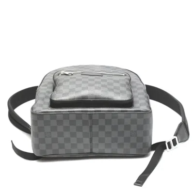 Pre-owned Louis Vuitton Damier Graphite Black Damier Graphite Backpack ()