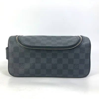 Pre-owned Louis Vuitton Damier Graphite Black Galle Damier Graphite Clutch Bag Pouch ()
