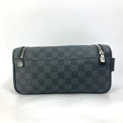 Pre-owned Louis Vuitton Damier Graphite Black Galle Damier Graphite Clutch Bag Pouch ()