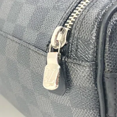 Pre-owned Louis Vuitton Damier Graphite Black Galle Damier Graphite Clutch Bag Pouch ()